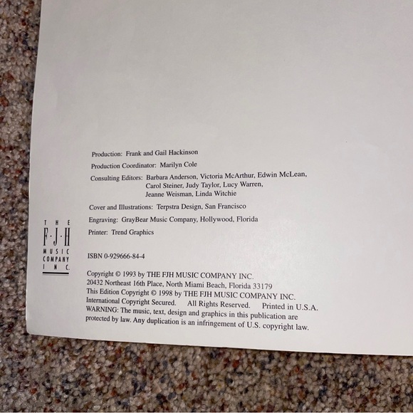 Piano Adventures Level 3A Performance book - Picture 2 of 4